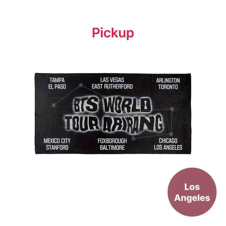 [BTS] [LOS ANGELES] [US Exclusive] Towel