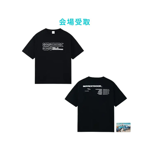 [BOYNEXTDOOR] [KNOCK ON Vol.2 IN JAPAN]S/S T-SHIRT (BASIC)