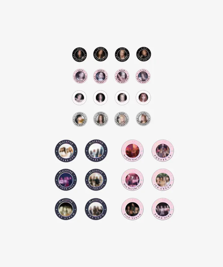 [BLACKPINK] [BORNPINK] BLACKPINK CIRCLE PHOTO CARD SET