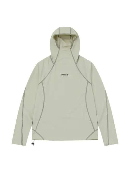 [CHAPTER.X] Quick-dry Active Runners Hoodie (Green) / 퀵 드라이 액티브 러너스 후디 (Green)