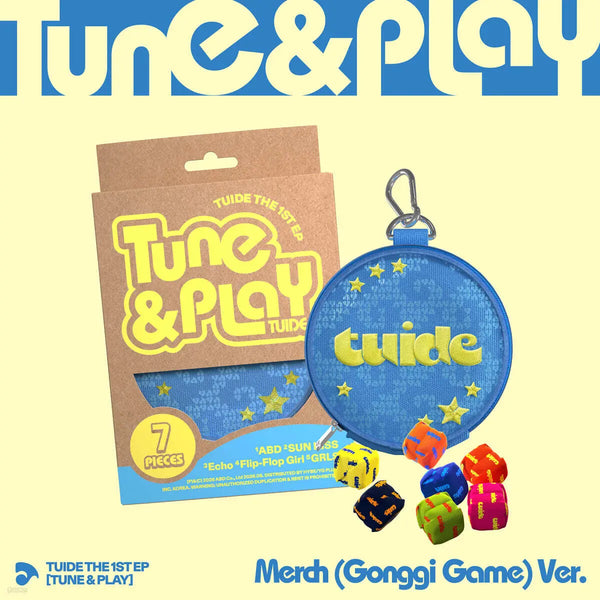 [Gonggi Game] TUIDE The 1st EP [TUNE & PLAY] Merch (Gonggi Game Ver.) / TUIDE (튜이드) - The 1st EP [TUNE & PLAY] Merch (Gonggi Game) ver.