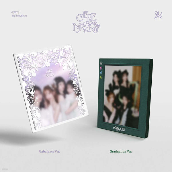 [QWR] QWER - 4th Mini Album: CEREMONY [2 Versions] / QWER (큐더블유이알) - 미니앨범 4집 : CEREMONY [2종 SET]