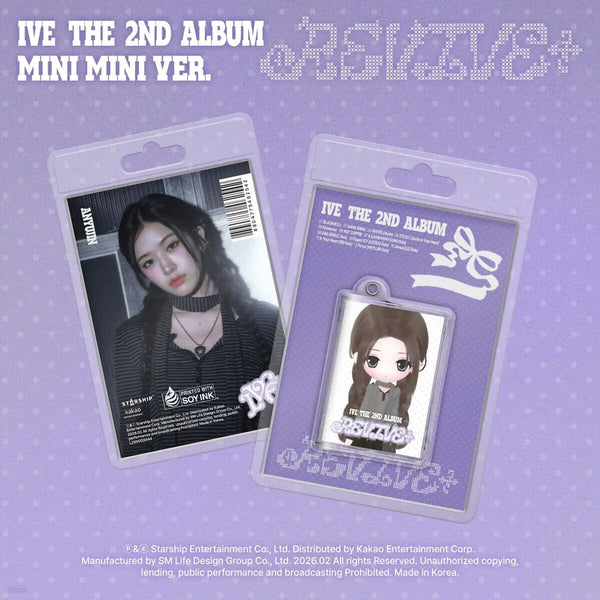 [IVE] IVE - The 2nd Album: REVIVE+ (Mini Mini Ver.) [Limited Edition] / IVE (아이브) - THE 2ND ALBUM : REVIVE+ [MINI MINI ver.][한정반]