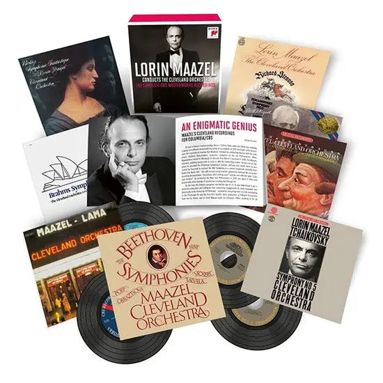 [K-Pop] The Complete CBS Masterworks Recordings / THE COMPLETE CBS MASTERWORKS RECORDINGS [로린 마젤이 지휘하는 클리브랜드 오케스트라]
