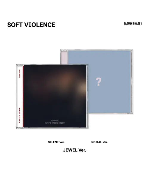 [TAEMIN] TAEMIN PHASE I : Soft Violence (JEWEL Ver.) SET / [SET] 태민 (TAEMIN) PHASE I : Soft Violence (JEWEL Ver.) (2종 1세트)
