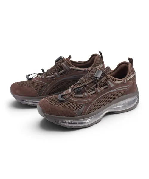 [YASE] Songe Songe X Yase Offset Quick Racer AirSole Sneakers Mocha / 송이송이 x 야세 오프셋 퀵레이서 에어솔 스니커즈 모카