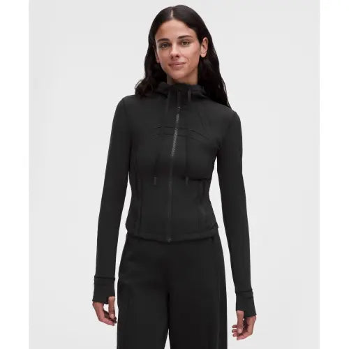 [LULULEMON] Define Crop Hooded Jacket *Nulu BLK / 디파인 크롭 후드 재킷 *Nulu  BLK