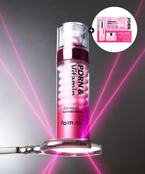 [FARMSTAY] PDRN & Vitamin Advanced Capsule Serum 55ml / 피디알엔 앤 비타민 어드밴스드 캡슐 세럼 55ml (+샘플키트 증정)