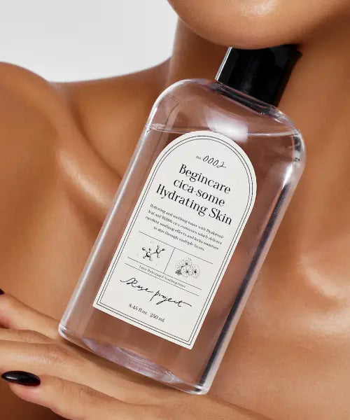 [ROSEPROJECT] Roseproject Begincare Cica-Zom Skin 250ml / 로즈프로젝트 비긴케어 시카좀 수분진정 스킨 250ml