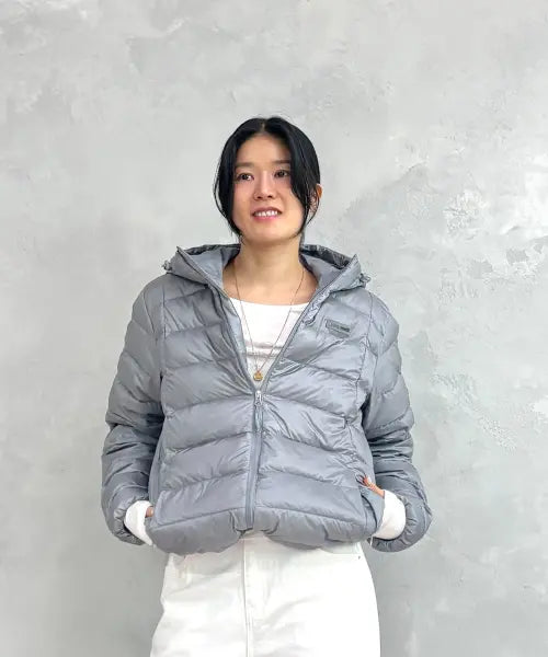 [LECOQ] Uniqlo Light Loose Fit Down Jacket - Blue QR423LDJO2 / 유니 노바 라이트 루즈핏 다운 자켓 - 블루 QR423LDJO2