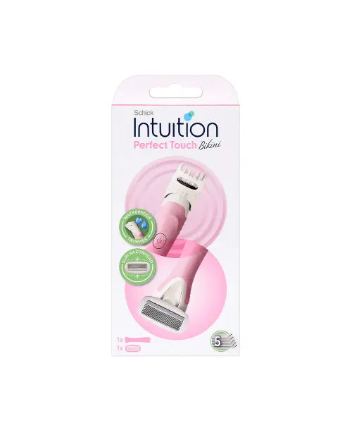 [SCHICK] Intuition Bikini 2-in-1 Electric Bikini Trimmer & Hair Remover / 인튜이션 비키니 2-in-1 전동 바디트리머\u0026제모기 1입