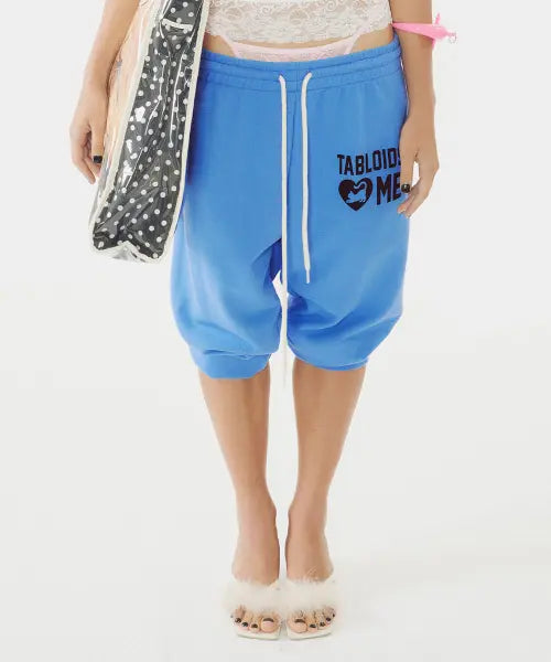 [SCULPTOR] Sweet Kitty Jogger Pants Acid Blue