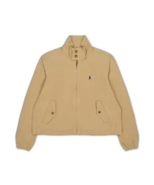 [POLO RALPH LAUREN] CTY JKT-LINED-WINDBREAKER CANVAS-BEIGE/KHAKI / 코튼 캔버스 재킷-베이지/카키