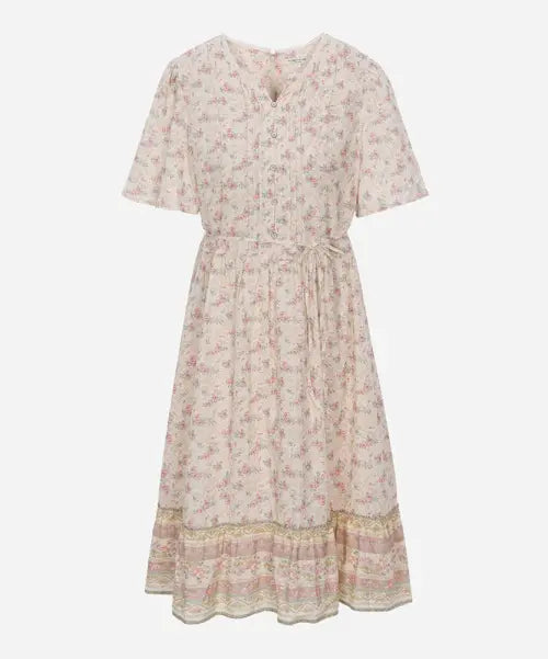 [THURSDAY ISLAND] Multi Flower Mini Dress / 멀티 플라워 미니 원피스_T254AOP293W