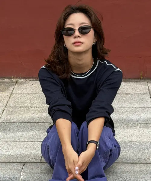 [UNIVERSE GARMENT] Soft Daily Knit_NAVY / 소프트 데일리 니트_NAVY
