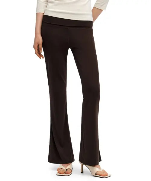 [VERISH] Izfit Foldover Waist Bootcut Leggings / 이즈핏 폴드오버웨이스트 부츠컷 레깅스