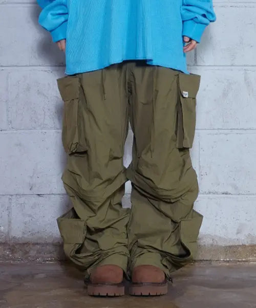 [NIGHTWORKDEPT] Two-Way Tech Cargo Pants_Khaki / 투웨이 테크 카고 팬츠_카키