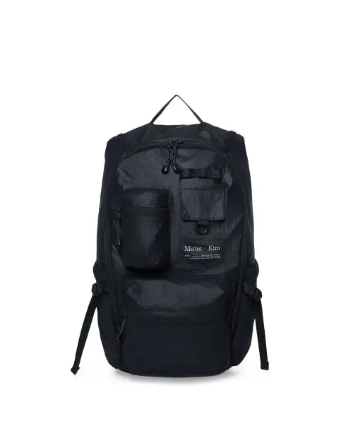 [MATIN KIM] MULTI-POCKET LITE BACKPACK IN BLACK