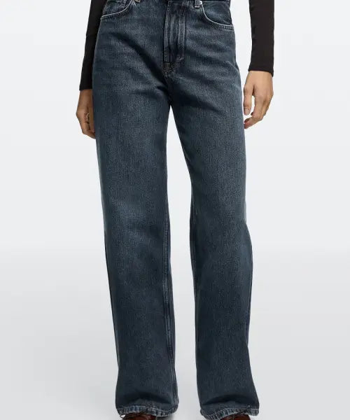 [MASSIMO DUTTI] High-Rise Wide Leg Jeans / 하이라이즈 와이드 레그 진