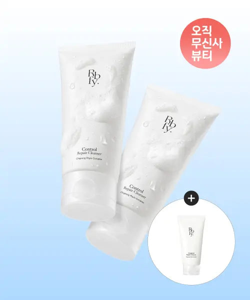 [RBFY] Control Barrier Cleanser 150ml x 2 + 30ml Sample / 컨트롤 장벽 클렌저 150ml x 2개 [총 300ml] (+증정)컨트롤 장벽 클렌저 30ml