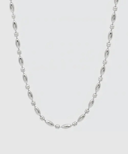 [IAMJ] Grain Knot Chain Necklace / 그레인 노트 체인 목걸이