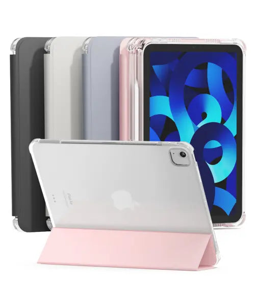 [SINJIMORU] IPad Pure Defence Smart Cover Case / 투명 아이패드 케이스 투명 애플펜슬 수납 스탠드 거치 에어 프로 11 13 미니 7세대 6세대 파우치 수납