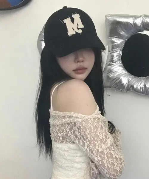 [MITA YOUTH] Signature Washed Ball Cap [BLACK] / 시그니처 워시드 볼캡 [BLACK]