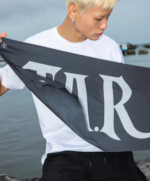 [GLACK] GACTAR005 Logo Sport Towel (Charcoal) / GACTAR005 로고 스포츠 타올 (CHARCOAL)