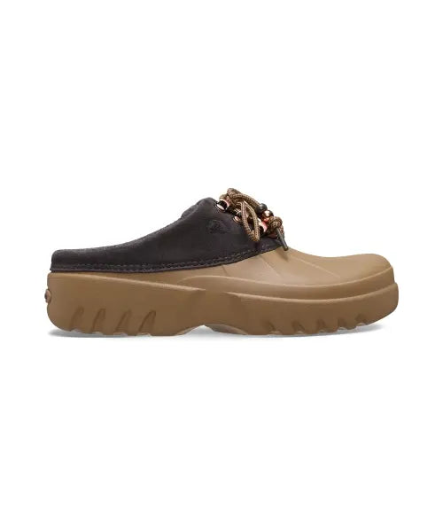 [CROCS] Axle Suede Mule Spa/DCc - Sepia/Dark Cocoa / 악셀 스웨이드 뮬 - 세피아/다크 코코아 / 214137-2MV