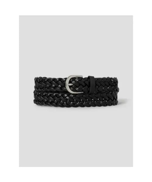 [8SECONDS] 25mm Webbing Belt - Black / 25mm 웨빙 벨트  블랙