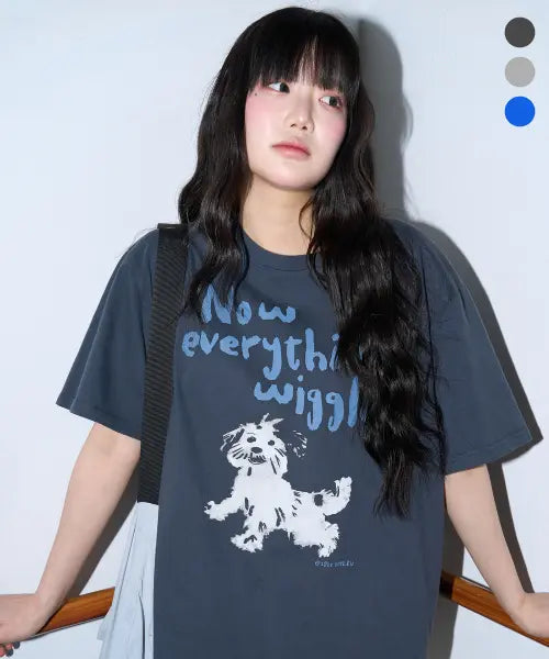 [SOYLEN] WIGGLE PIGMENT TEE / 위글 피그먼트 티 (3 Color)