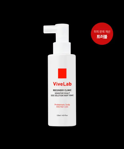[VIVELAB] RECOVERY CLINIC SENSITIVE SCALP SOS SOLUTION HAIR TONIC / 리커버리 클리닉 센서티브 스칼프 SOS 솔루션 헤어 토닉