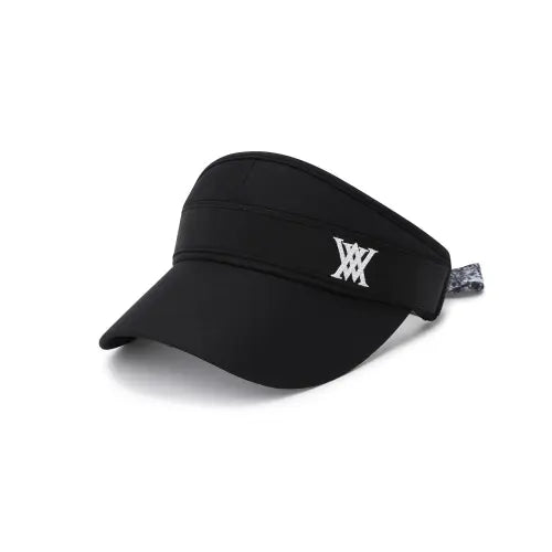 [ANEW GOLF] WOMEN PAISLEY BLOCK VISOR / WOMEN PAISLEY BLOCK VISOR_BK