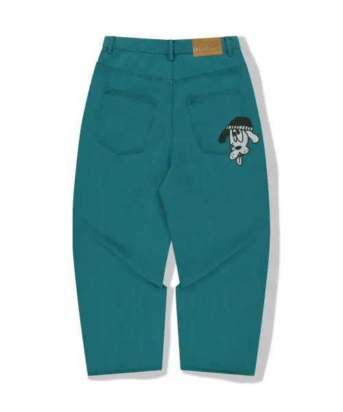 [WKNDRS] HOUND DENIM PANTS (D.MINT)