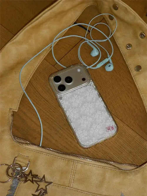 [HOWIE] flower lace case