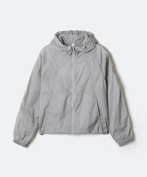 [SPAO] Light Sheer Hooded Crop Windbreaker / [ACTIVE] 라이트 시어 후드 크롭 윈드브레이커_SPJJG37G02