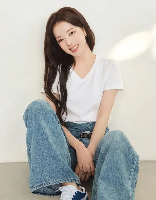 [GIORDANO] Basic V-Neck Short Sleeve T-Shirt / 베이직 브이넥 반팔 티셔츠 326519 [8color]
