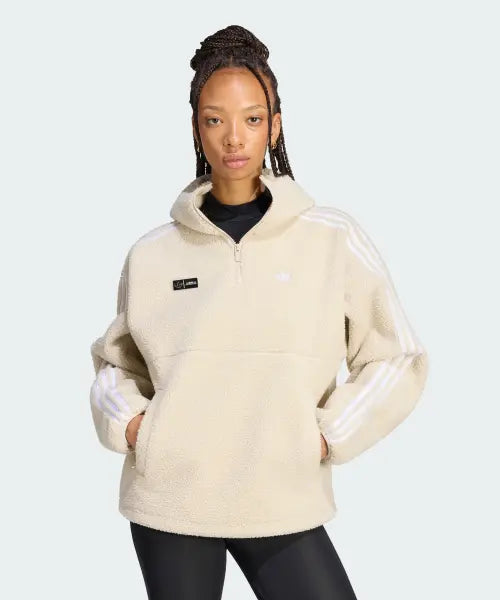 [ADIDAS] Fleece Hoodie Jacket LD4967 / 플리스 후디 자켓 LD4967
