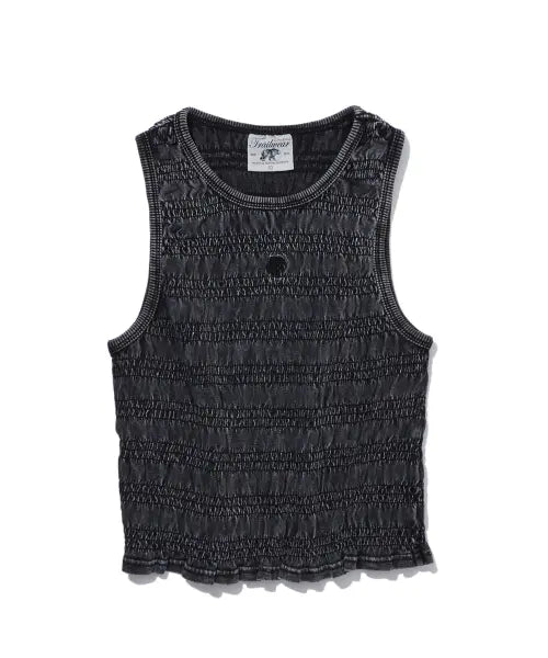 [PENFIELD] INDIGO SMOKING Sleeveless Top Black_FS2KV02F / 인디고 스모킹 여성 슬리브리스 블랙_FS2KV02F