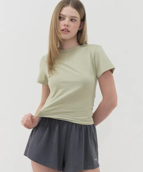 [LAZYZ] Summer Daily T Shirt (4color) / 썸머 데일리 티셔츠 (4색상)
