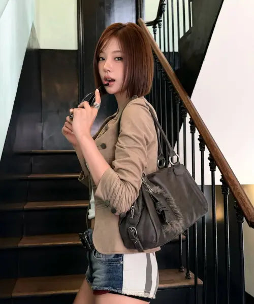 [STAND OIL] Zuni Bag - Gray / Zuni Bag · 주니백 / 그레이