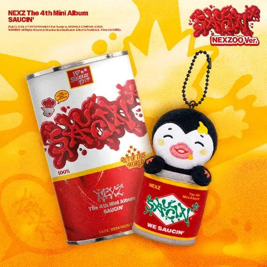 [K-Pop] SAUCIN' Mini 4th Album (NEXZOO Ver.) / SAUCIN’ [미니 4집] [NEXZOO VER]