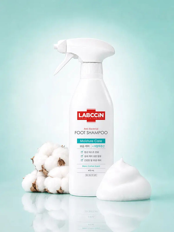 [Rapshin] Rapshion Antibacterial Foot Shampoo, Moisturizing, 410ml / 랩신 항균 풋샴푸 보습 410 ml