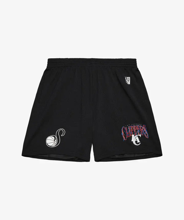 [BTS] [SUGA X NBA] GLITCH SHORTS (CLIPPERS)