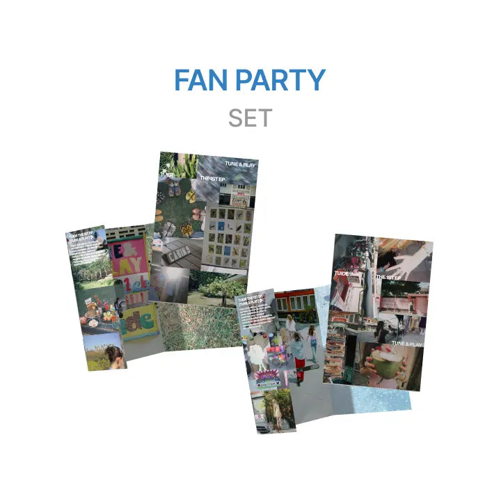 [TUIDE] [FAN PARTY] The 1st EP [TUNE & PLAY] (Weverse Albums ver.) (Set)