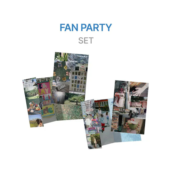 [TUIDE] [FAN PARTY] The 1st EP [TUNE & PLAY] (Weverse Albums ver.) (Set)