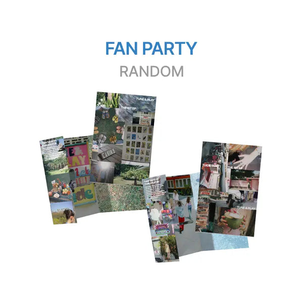 [TUIDE] [FAN PARTY] The 1st EP [TUNE & PLAY] (Weverse Albums ver.) (Random)
