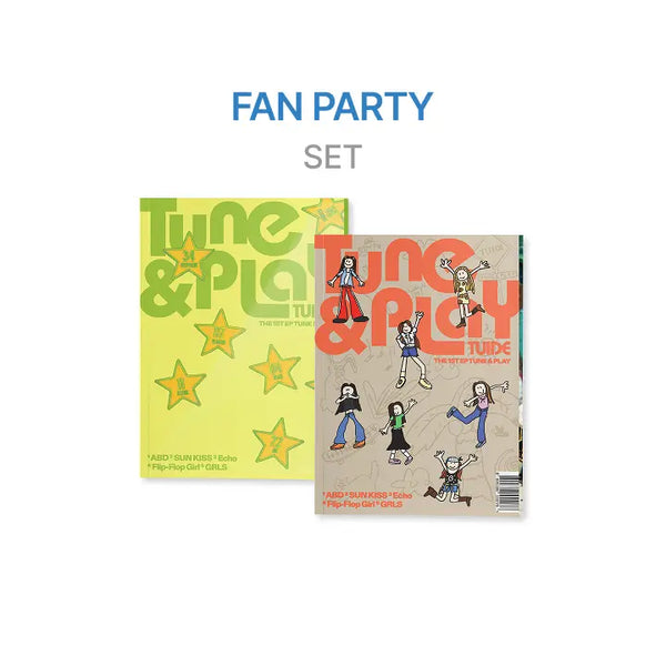 [TUIDE] [FAN PARTY] The 1st EP [TUNE & PLAY] (Set)
