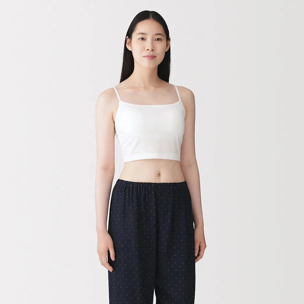 [MUJI] Soft Half Bra Camisole / 보드라운 하프 브라 캐미솔