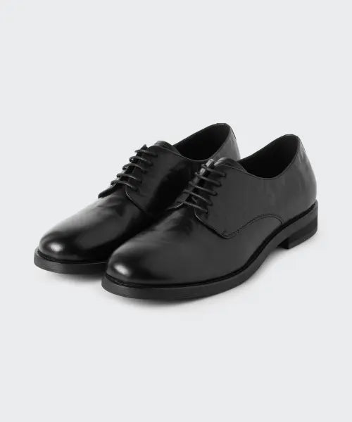 [MUSINSA STANDARD] Vintage Derby Shoes [Black] / 빈티지 더비 슈즈 [블랙]